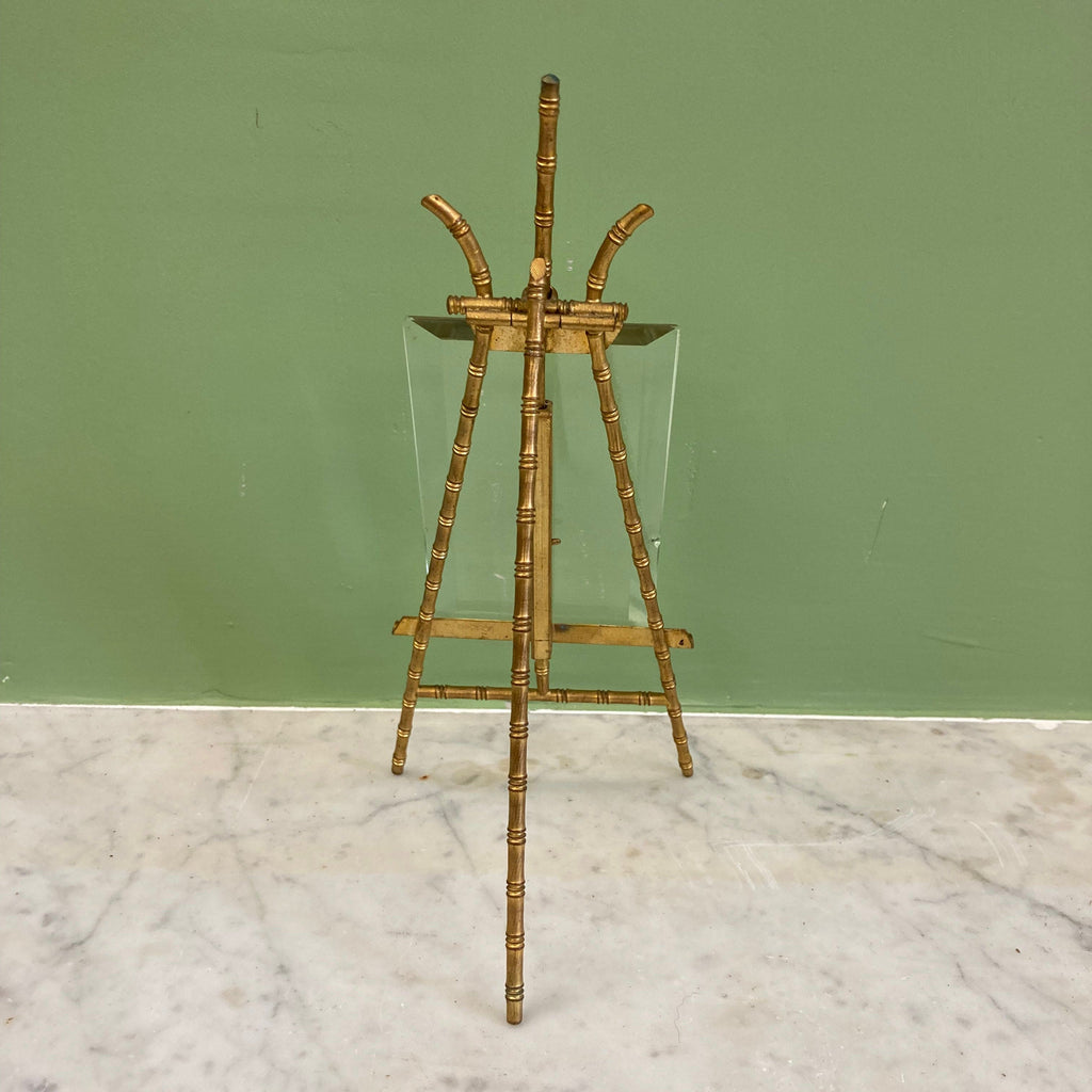 Ancien cadre photo chevalet en bronze