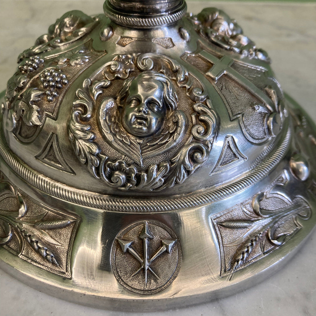 Calice en argent massif et vermeil par Favier