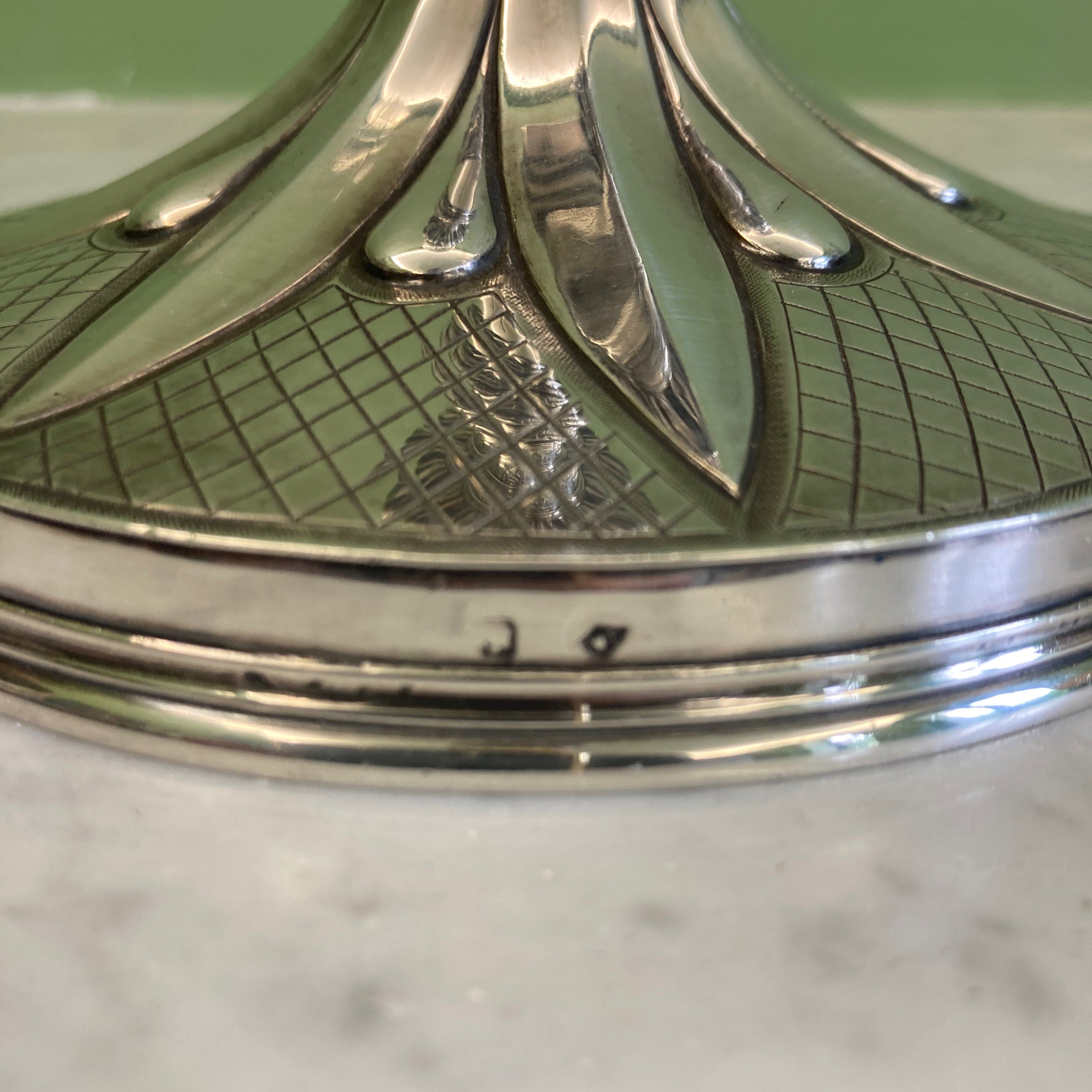 Ancien Calice de la Maison Favier en Argent massif et vermeil