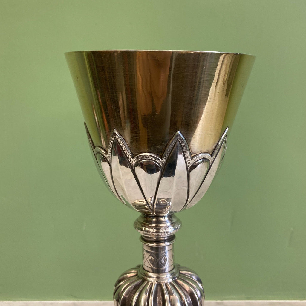 Ancien Calice de la Maison Favier en Argent massif et vermeil