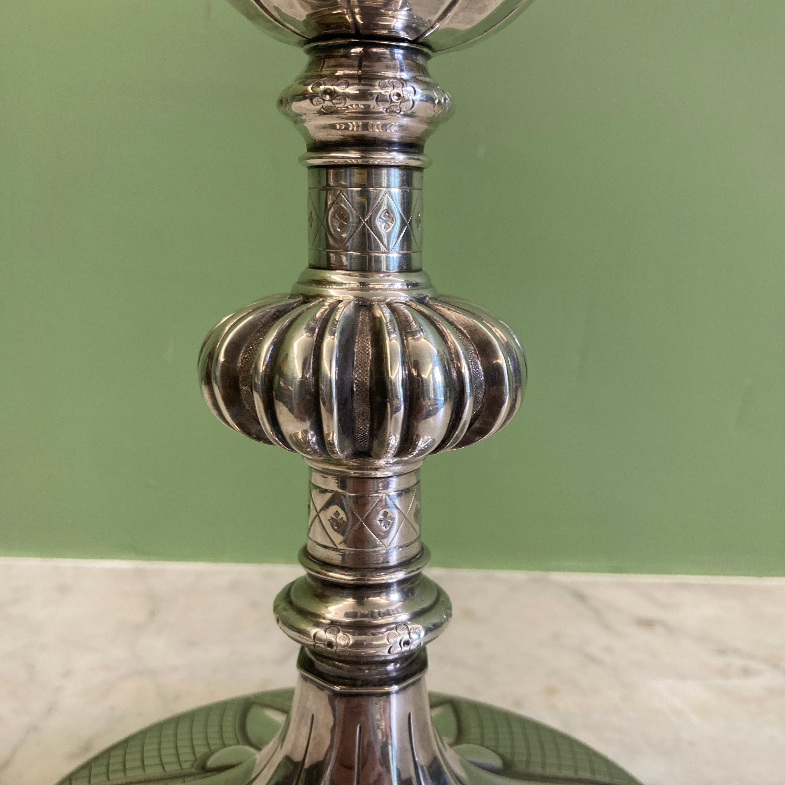 Ancien Calice de la Maison Favier en Argent massif et vermeil