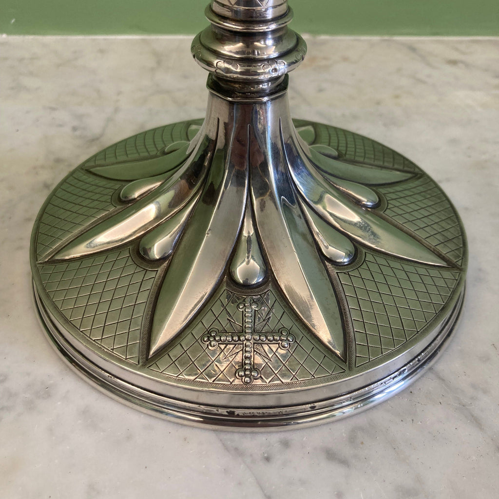 Ancien Calice de la Maison Favier en Argent massif et vermeil