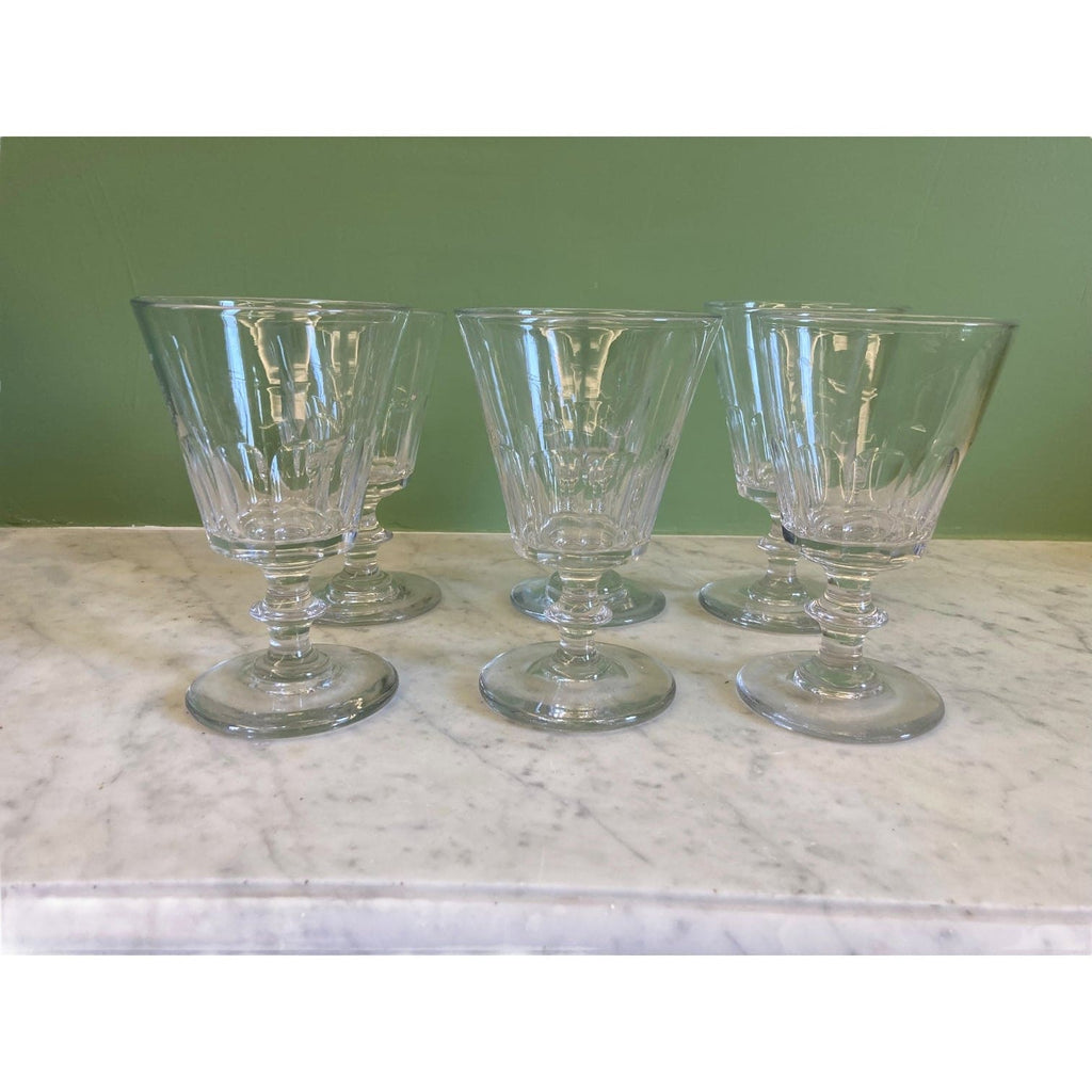 Saint-Louis 6 verres caton en cristal