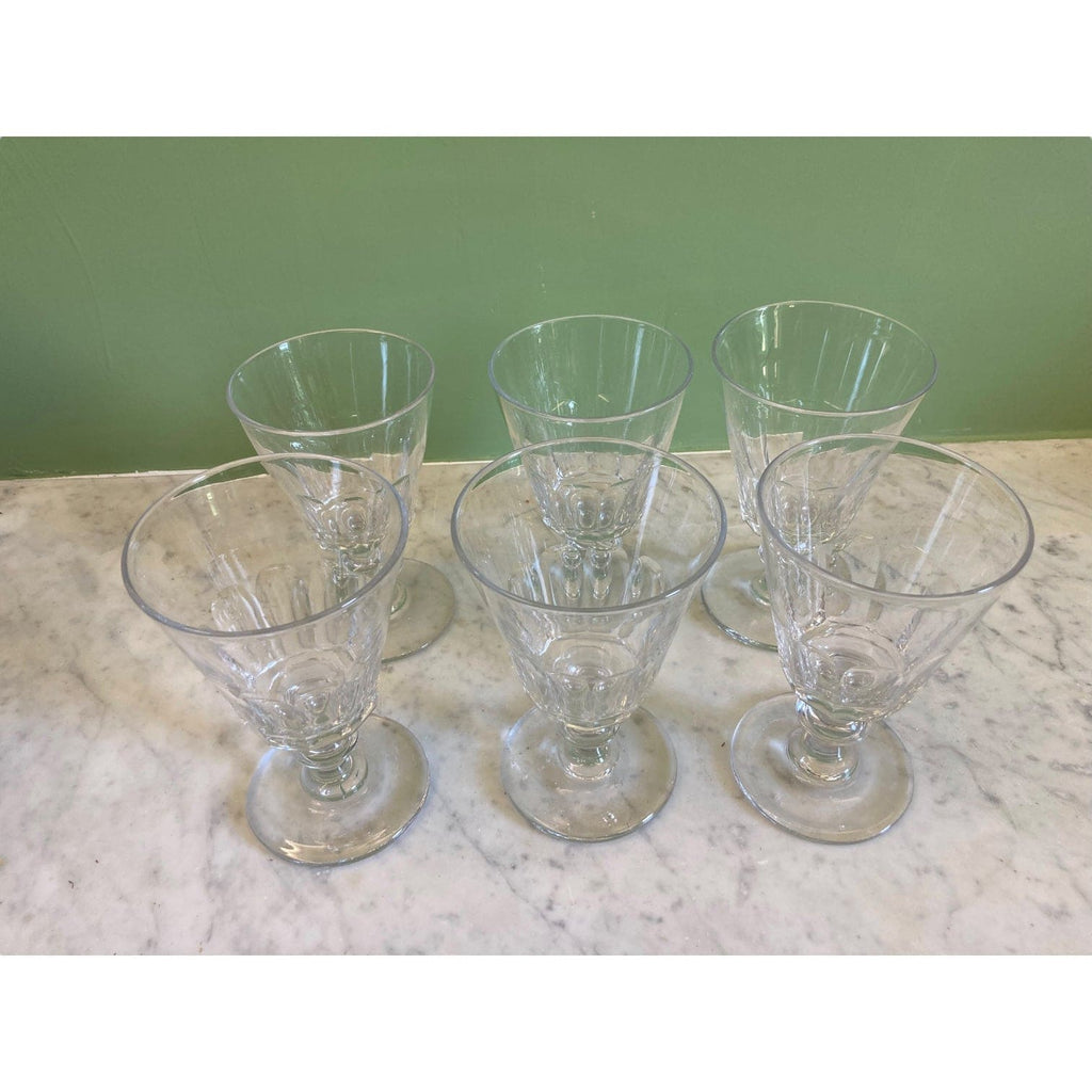 Saint-Louis 6 verres caton en cristal