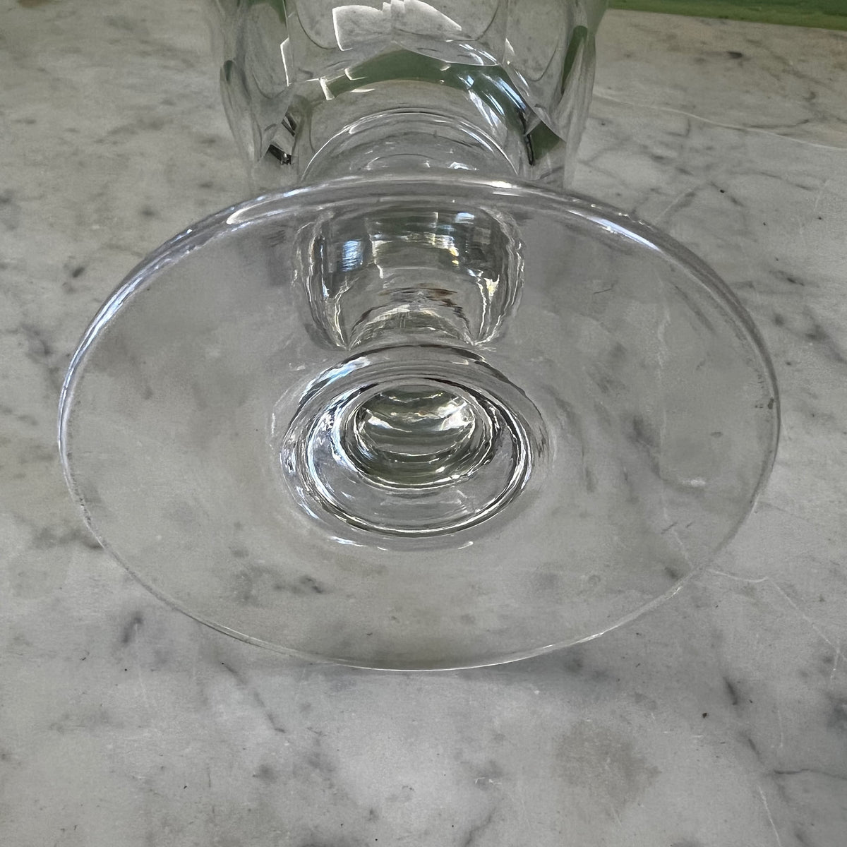 2 verres cristal Saint Louis Caton