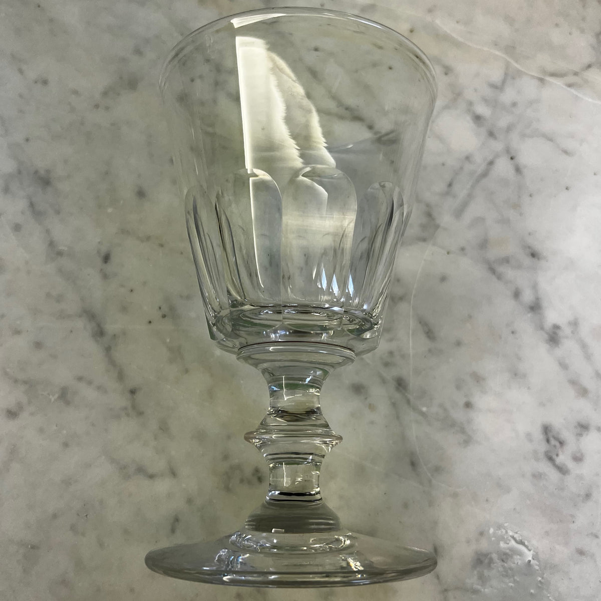 2 verres cristal Saint Louis Caton