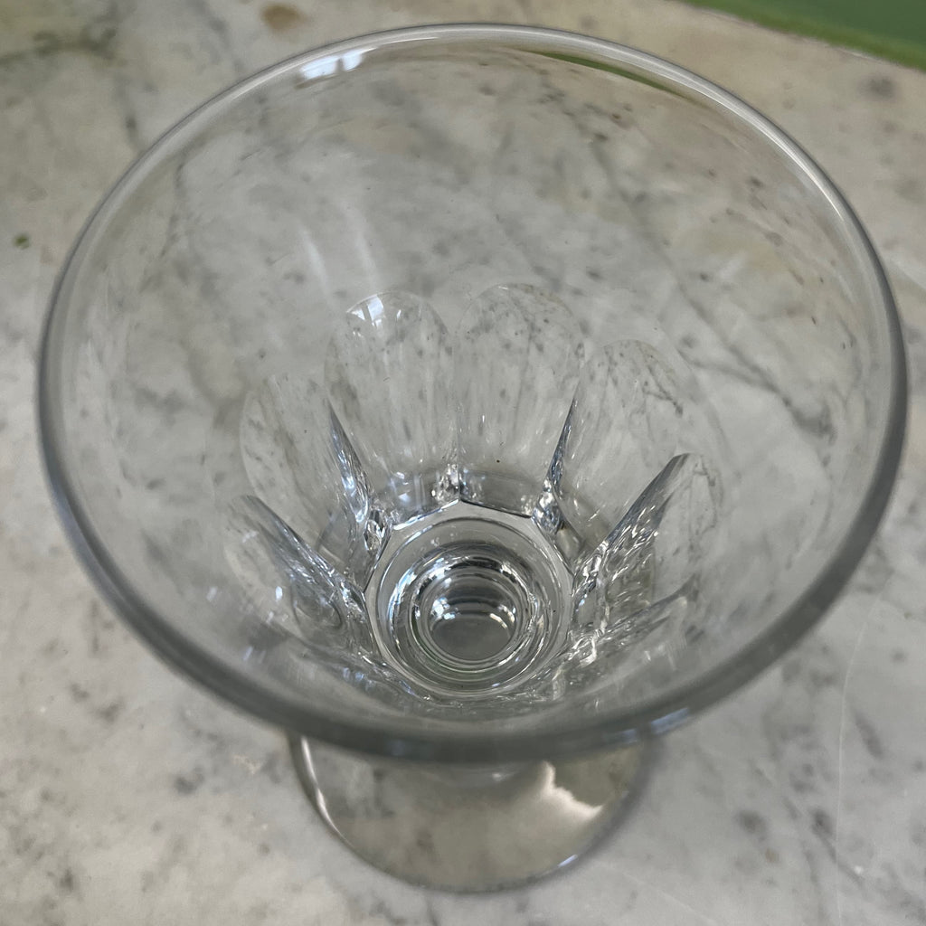 2 verres cristal Saint Louis Caton
