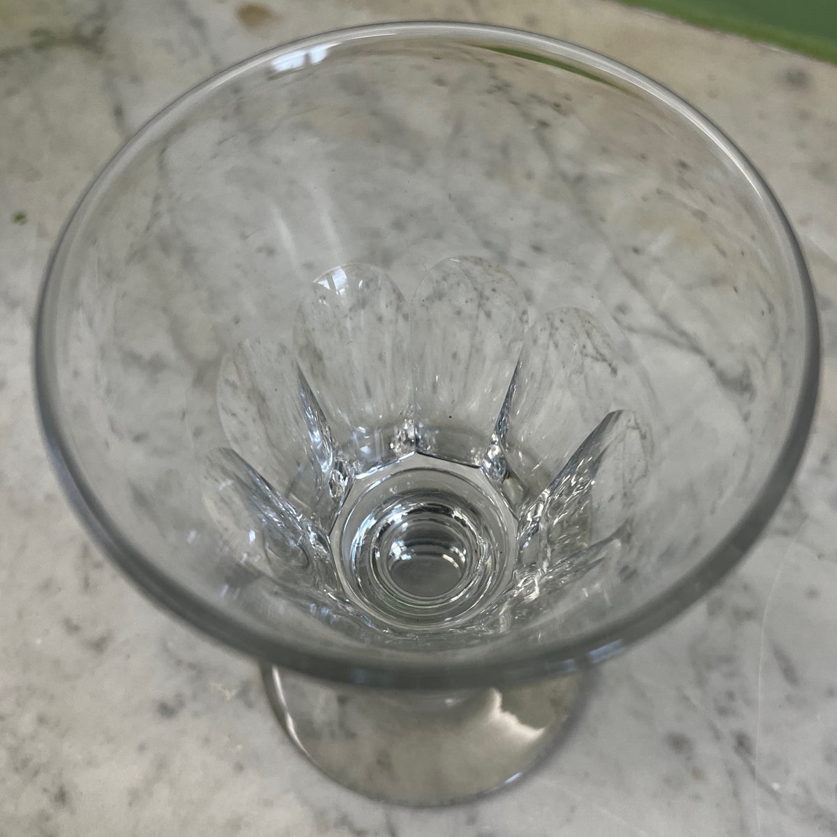 2 verres cristal Saint Louis Caton