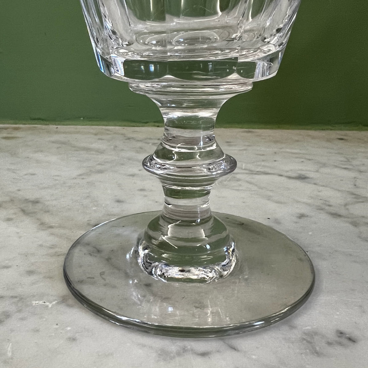 2 verres cristal Saint Louis Caton
