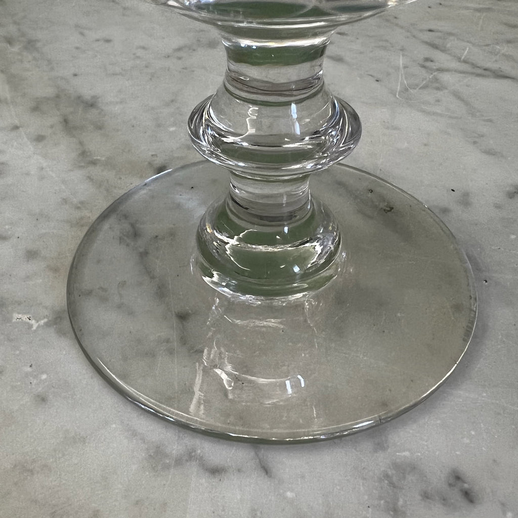 2 verres cristal Saint Louis Caton