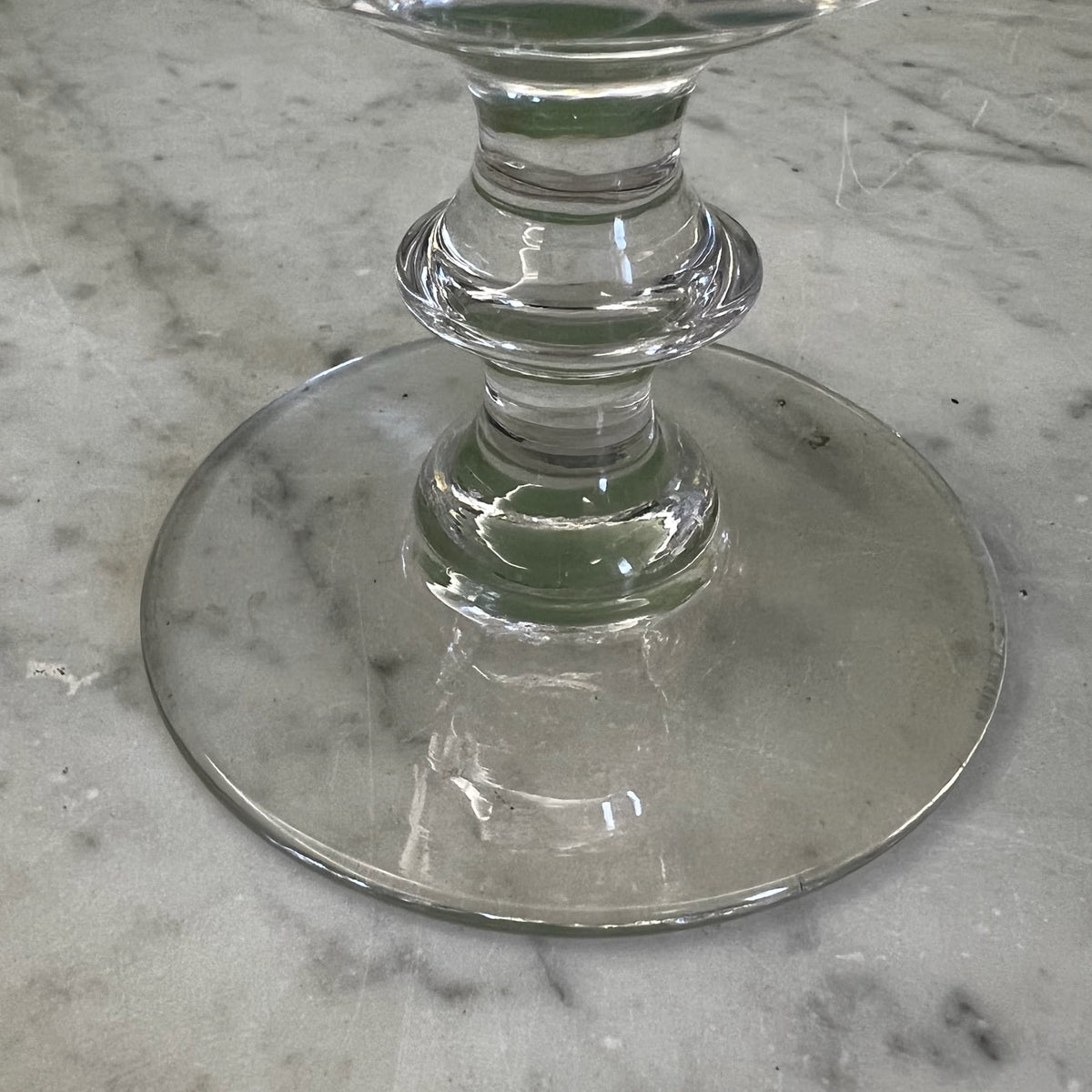 2 verres cristal Saint Louis Caton