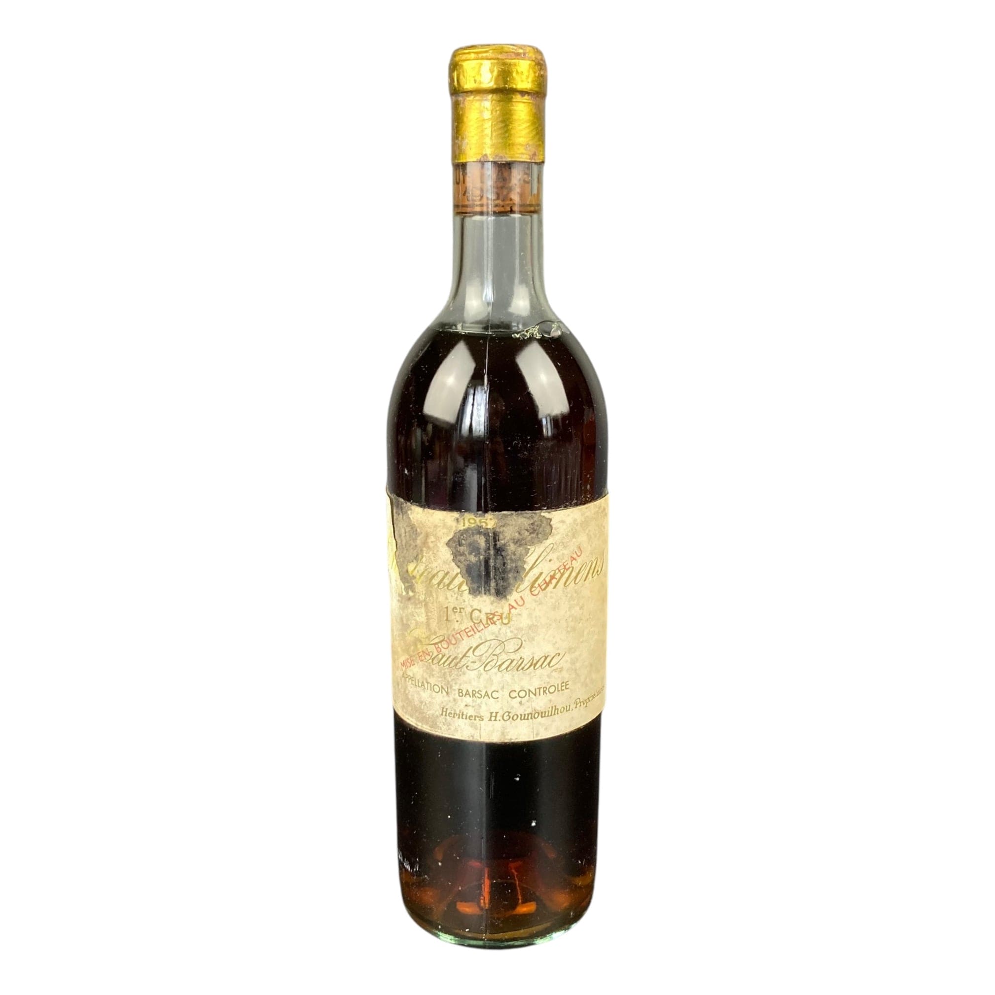 Chateau Climens 1967 1er grand Cru Sauternes