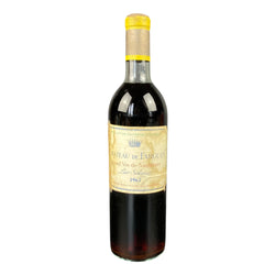 Chateau de Fargues Lur Saluces 1963