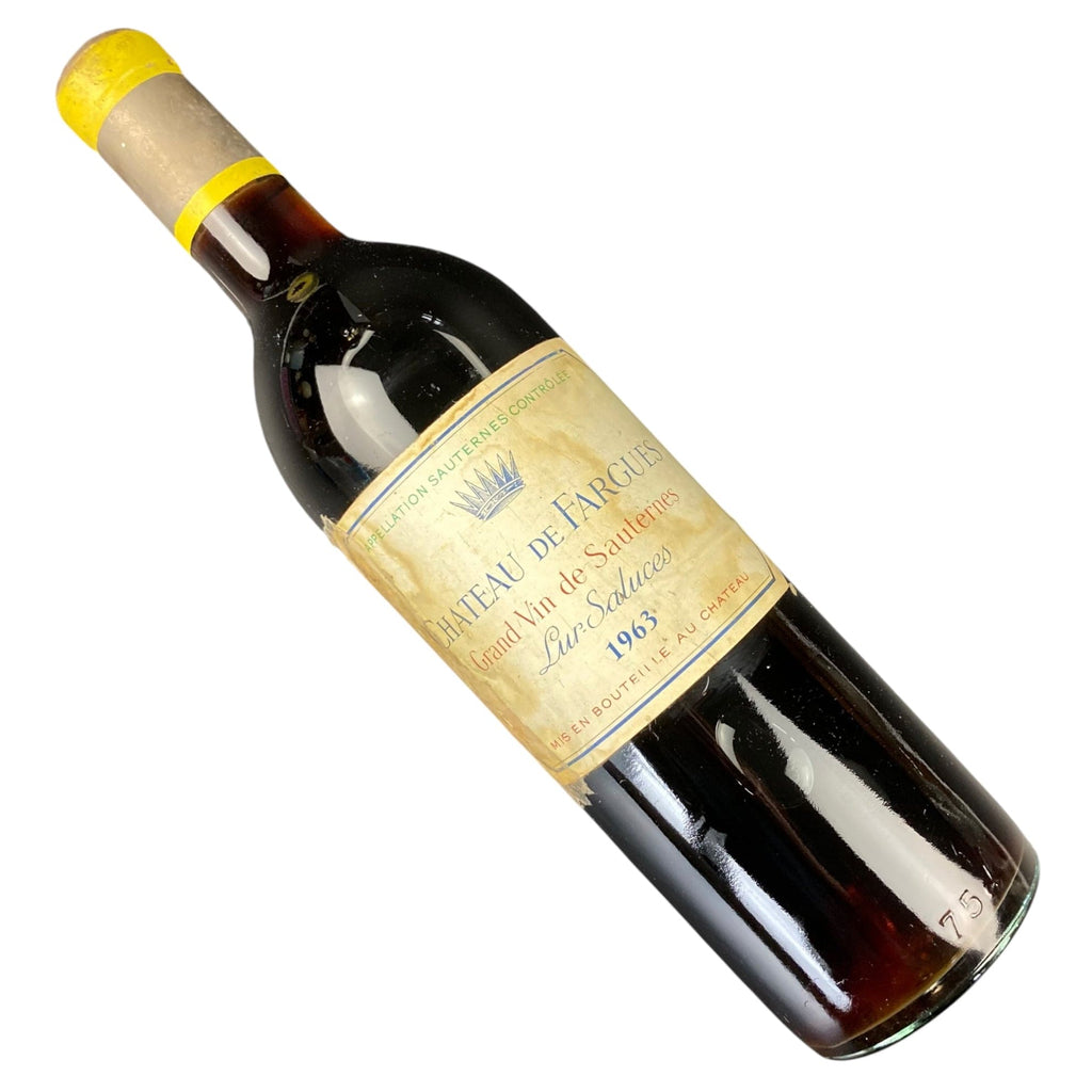 Chateau de Fargues Lur Saluces 1963