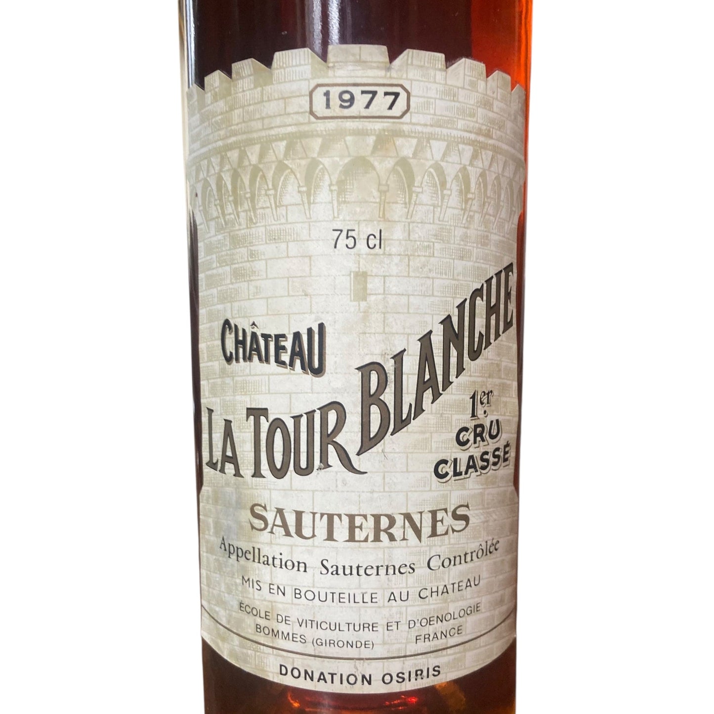 Château La Tour Blanche 1977 Sauternes 1er Cru Classé