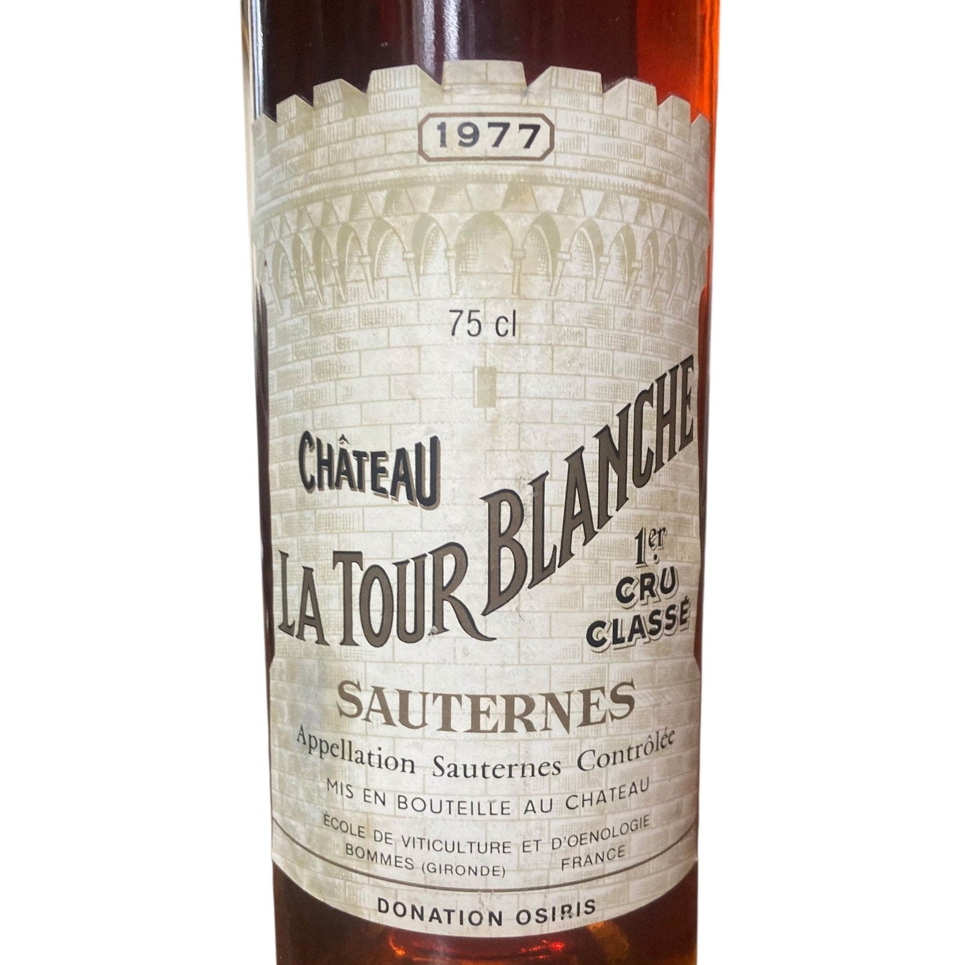 Château La Tour Blanche 1977 Sauternes 1er Cru Classé