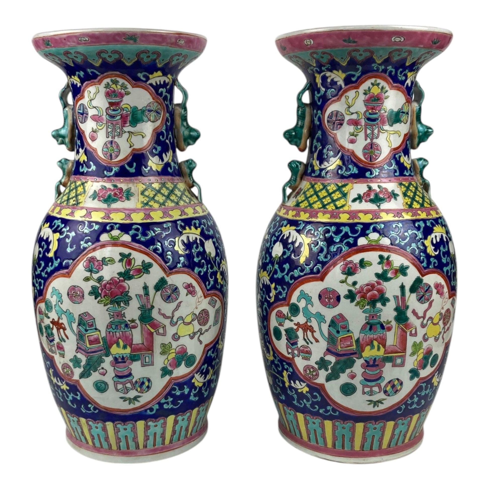 Paire de vases 20e Chine