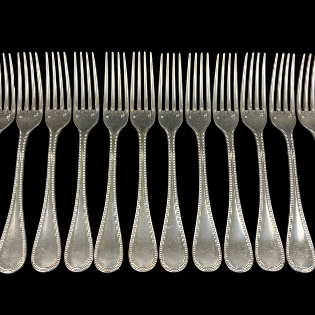 Christofle perles fourchettes de table