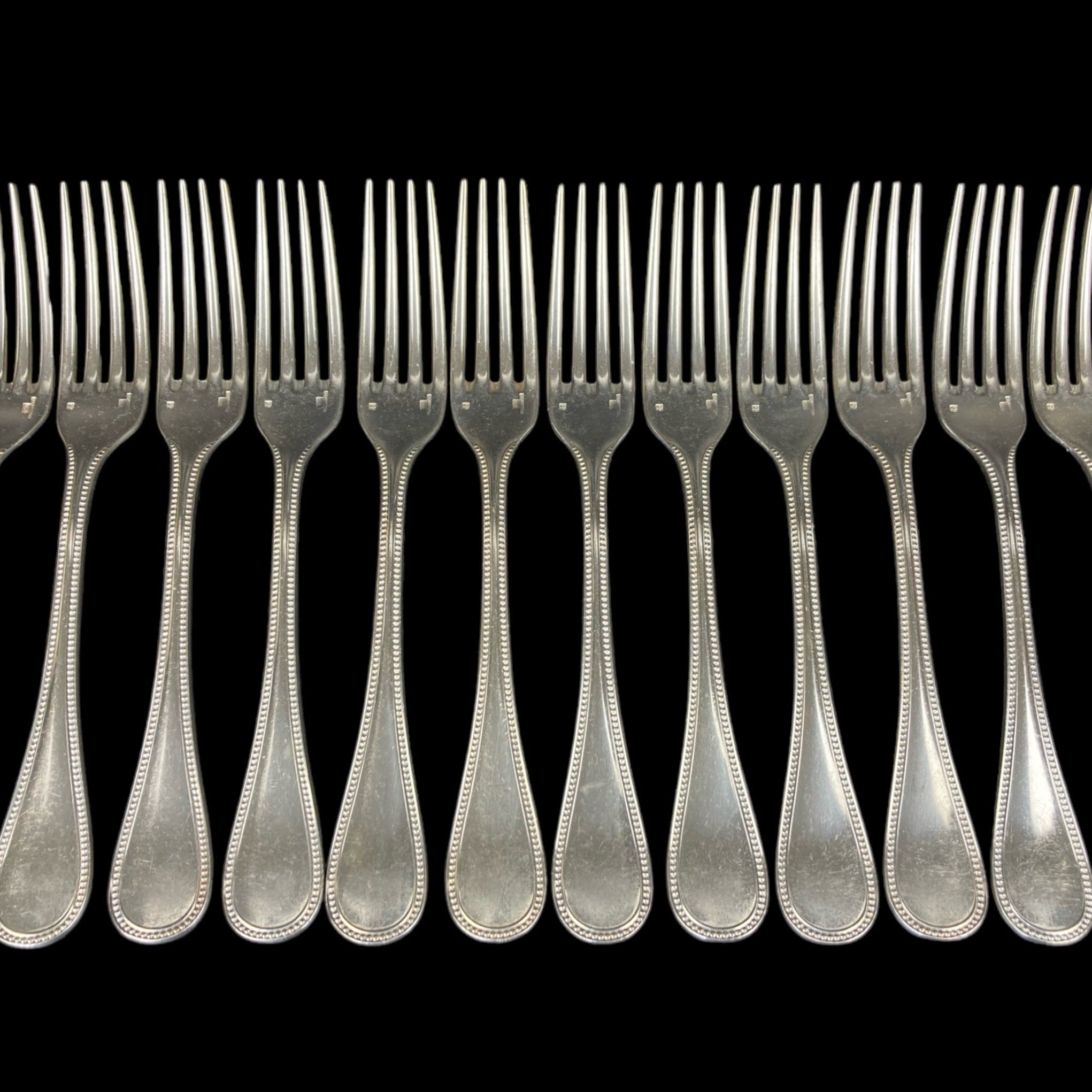 Christofle perles fourchettes de table