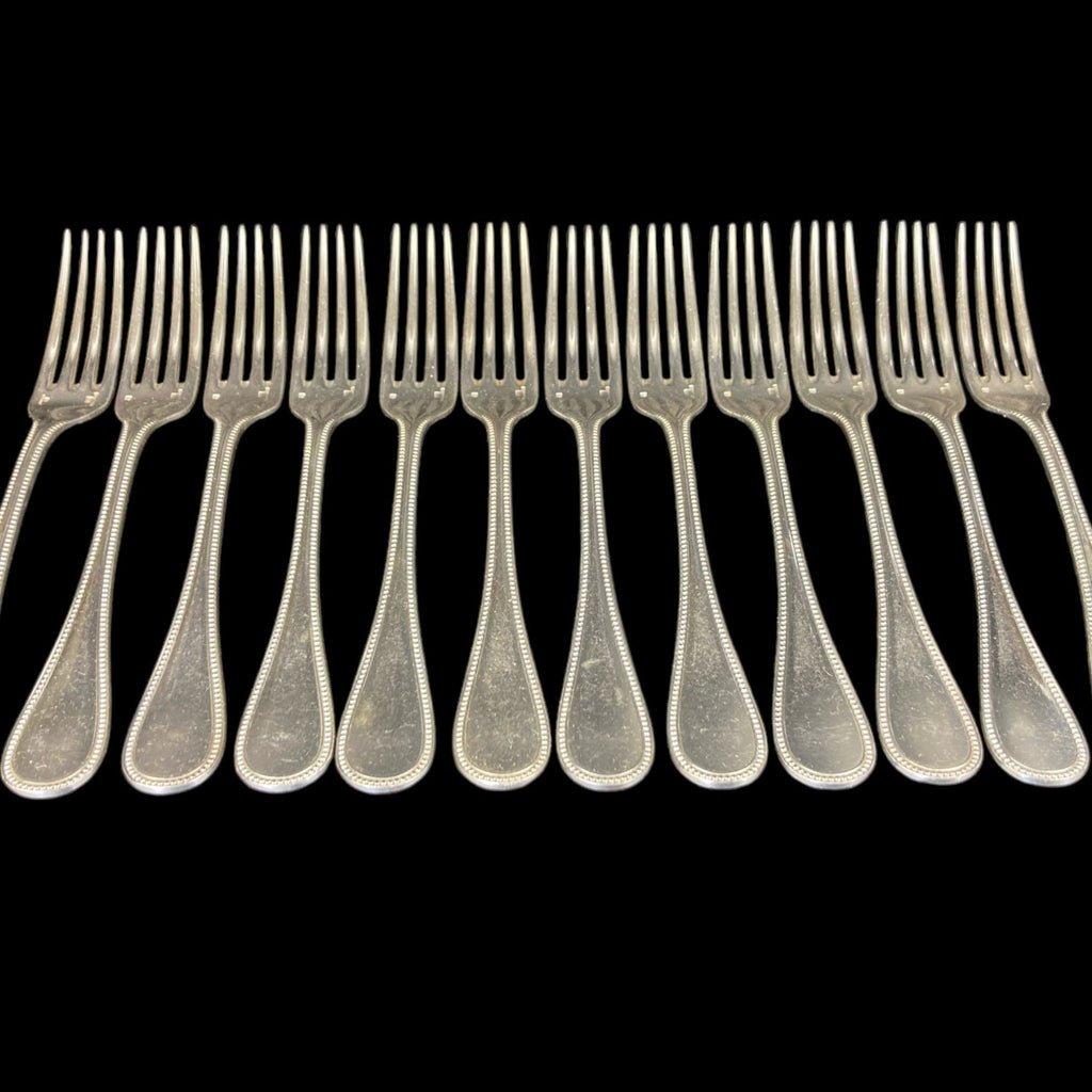 Christofle perles fourchettes de table