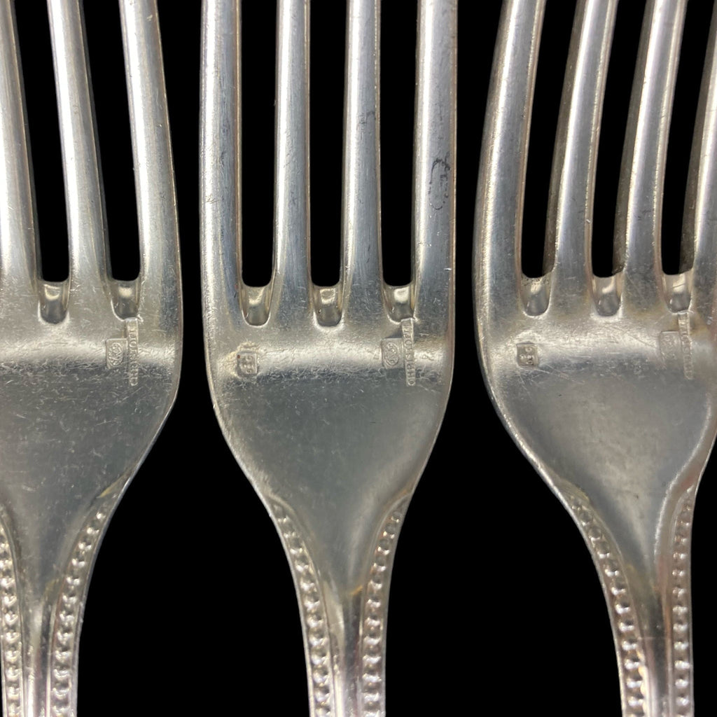 Christofle perles fourchettes de table