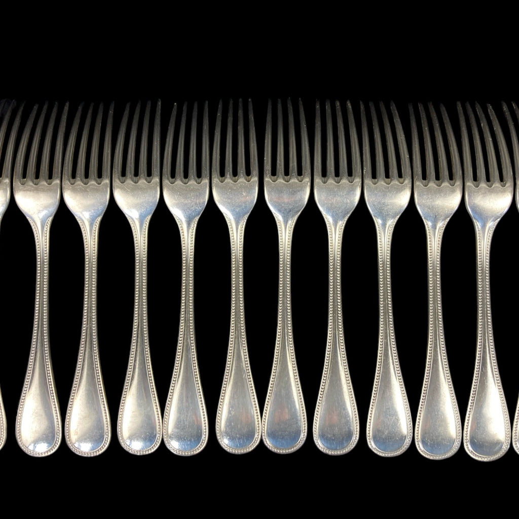 Christofle perles fourchettes de table
