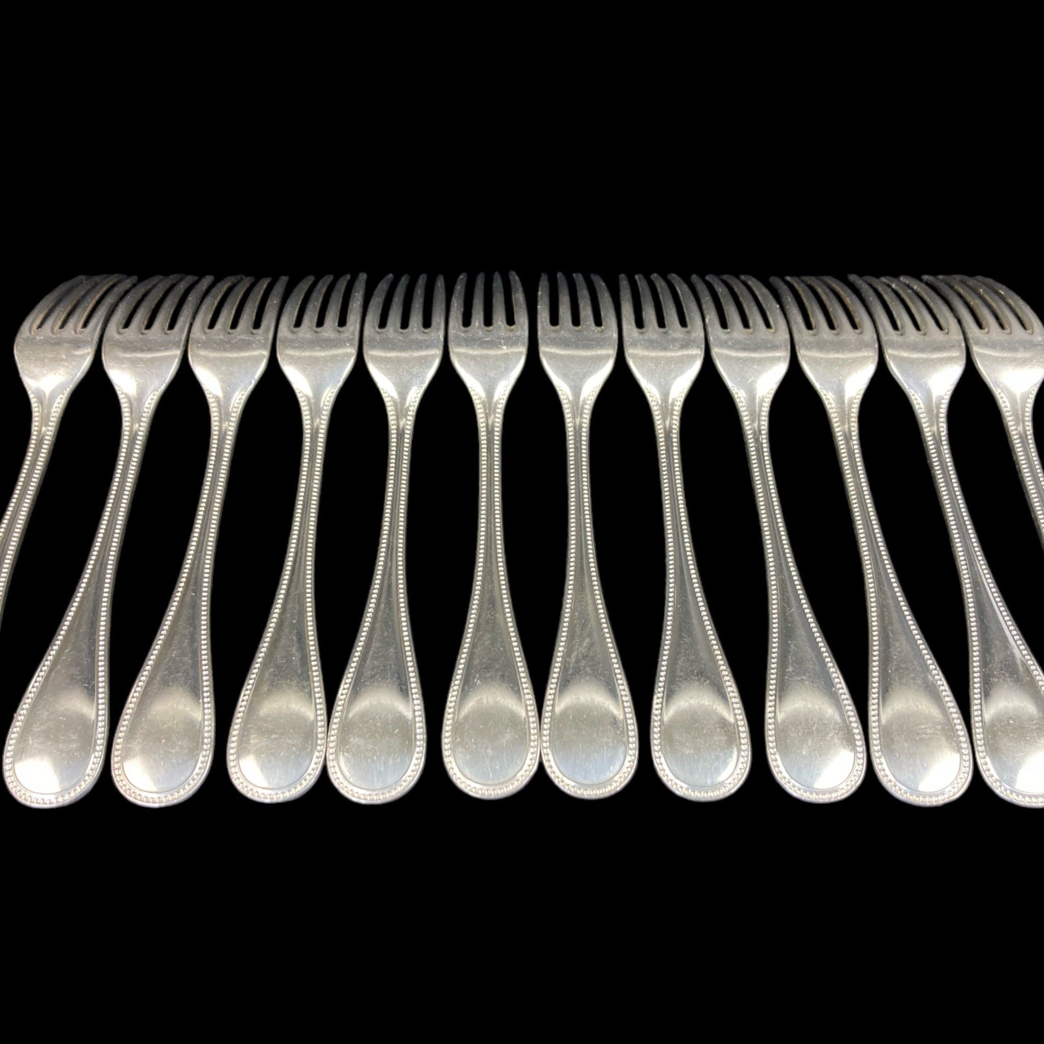 Christofle perles fourchettes de table