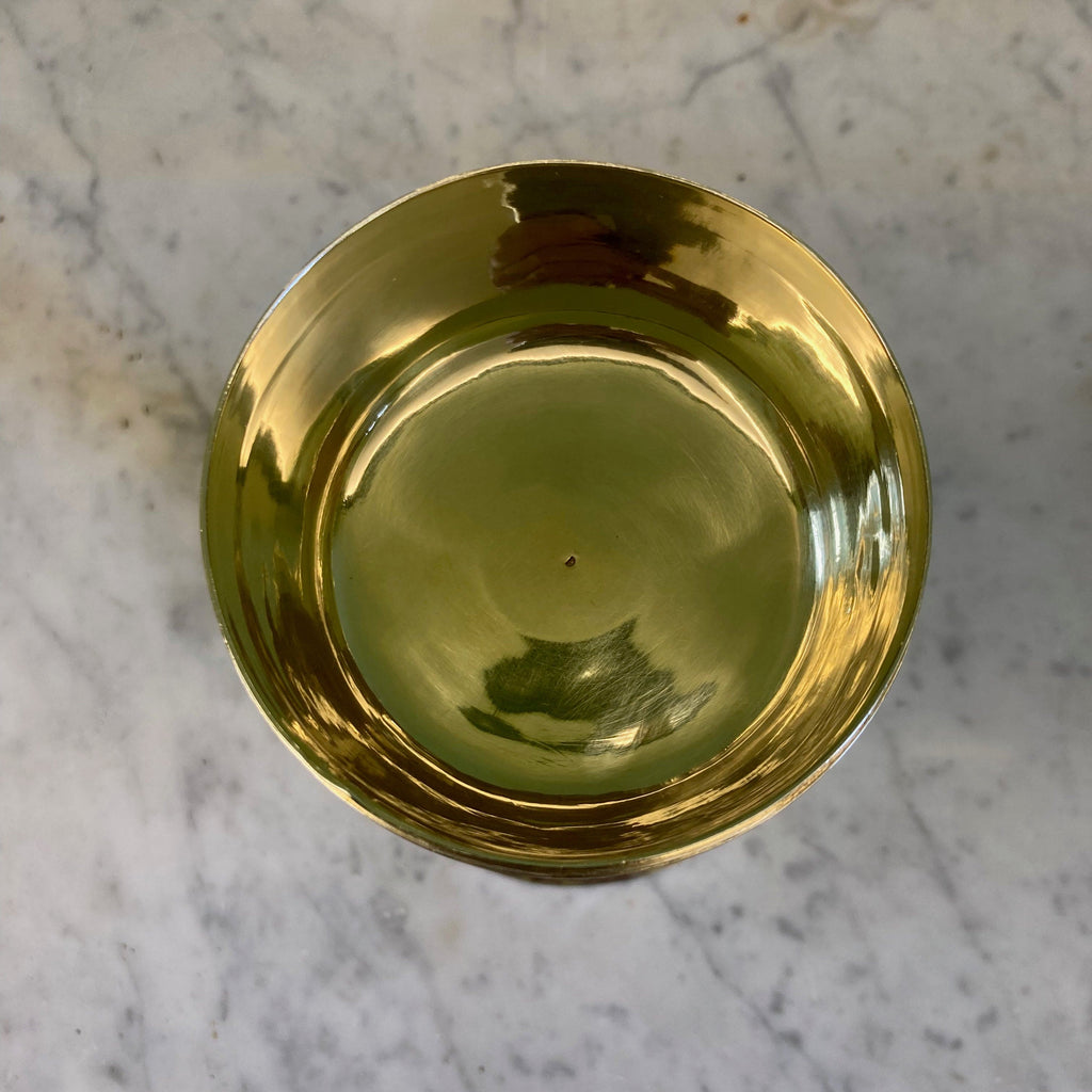 Ancien Ciboire époque Empire en argent massif et vermeil