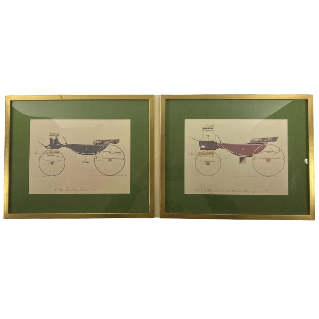 Hermès gravure calèche