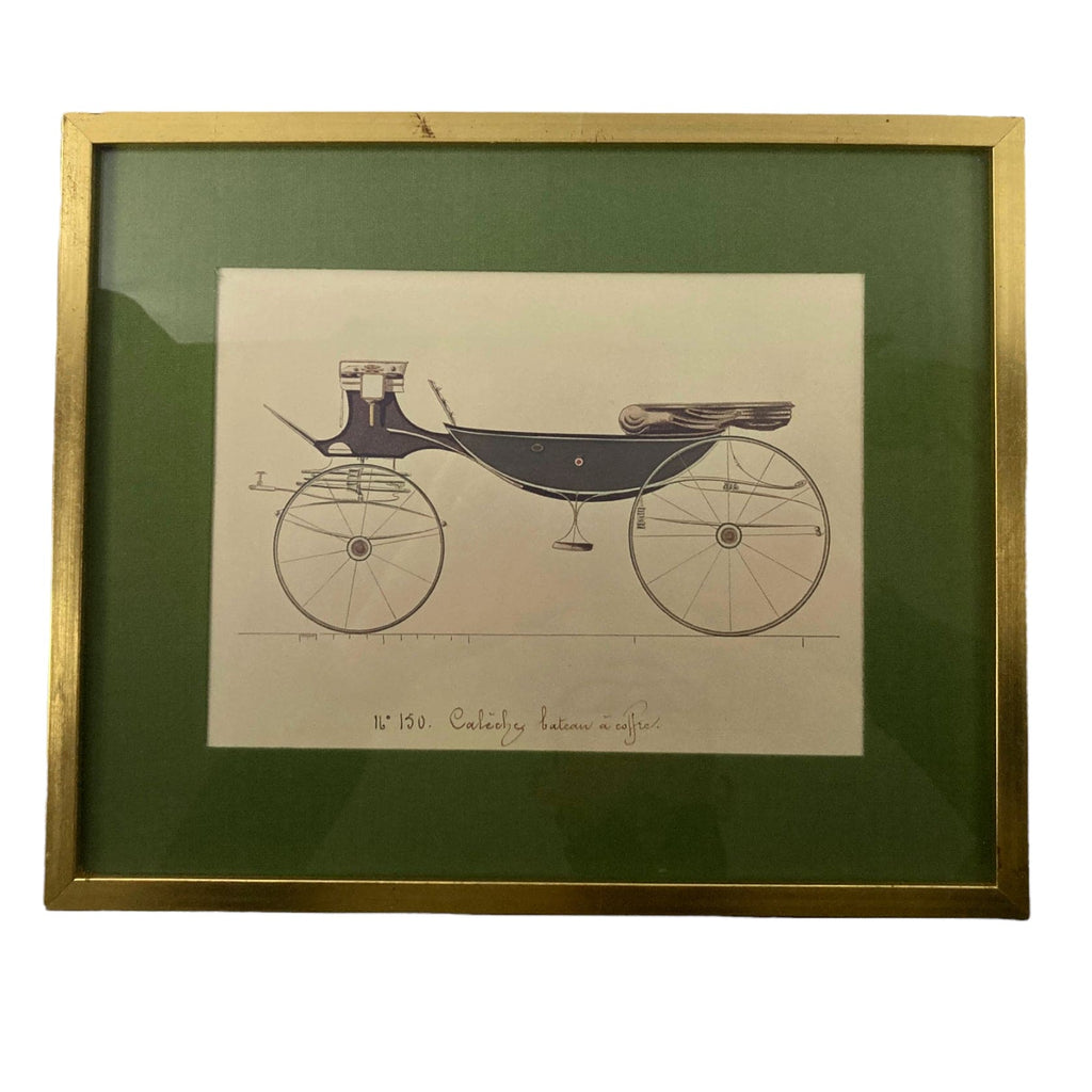 Hermès gravure calèche
