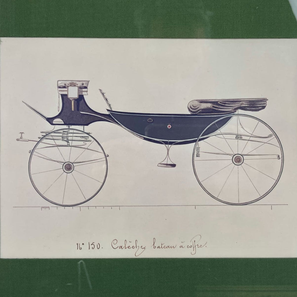 Hermès gravure calèche