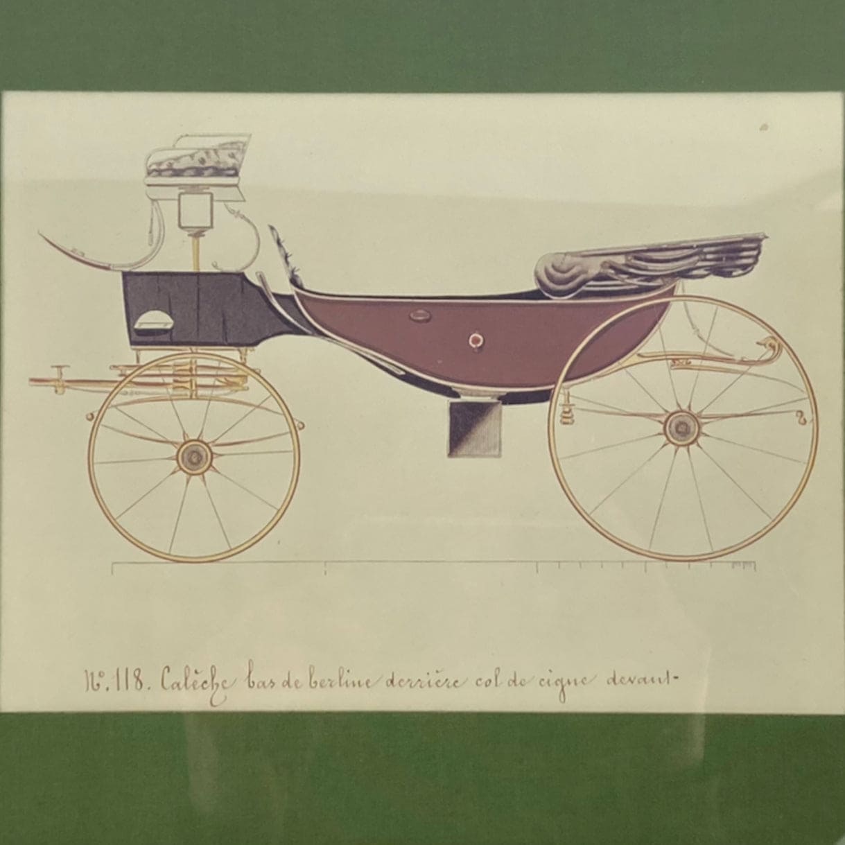 Hermès gravure calèche