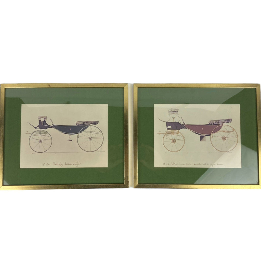 Hermès gravure calèche