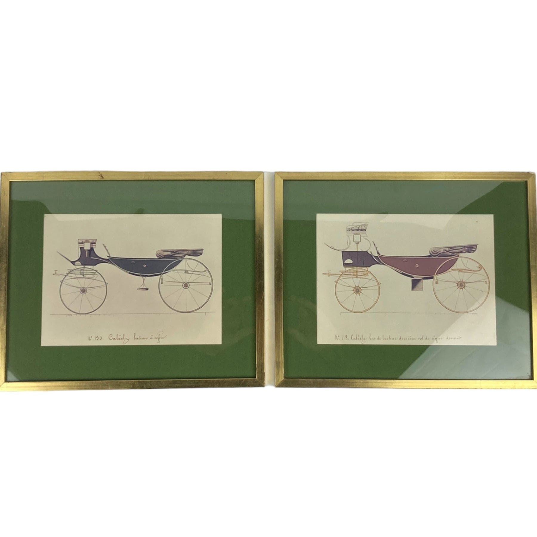 Hermès gravure calèche