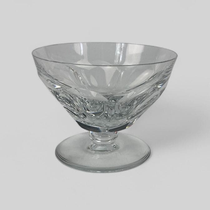 Coupe à champagne en cristal de Baccarat