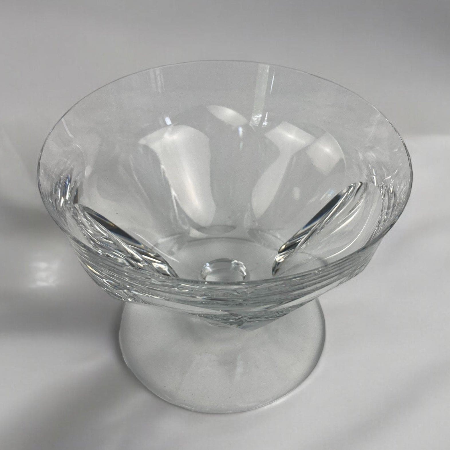 Coupe à champagne en cristal de Baccarat