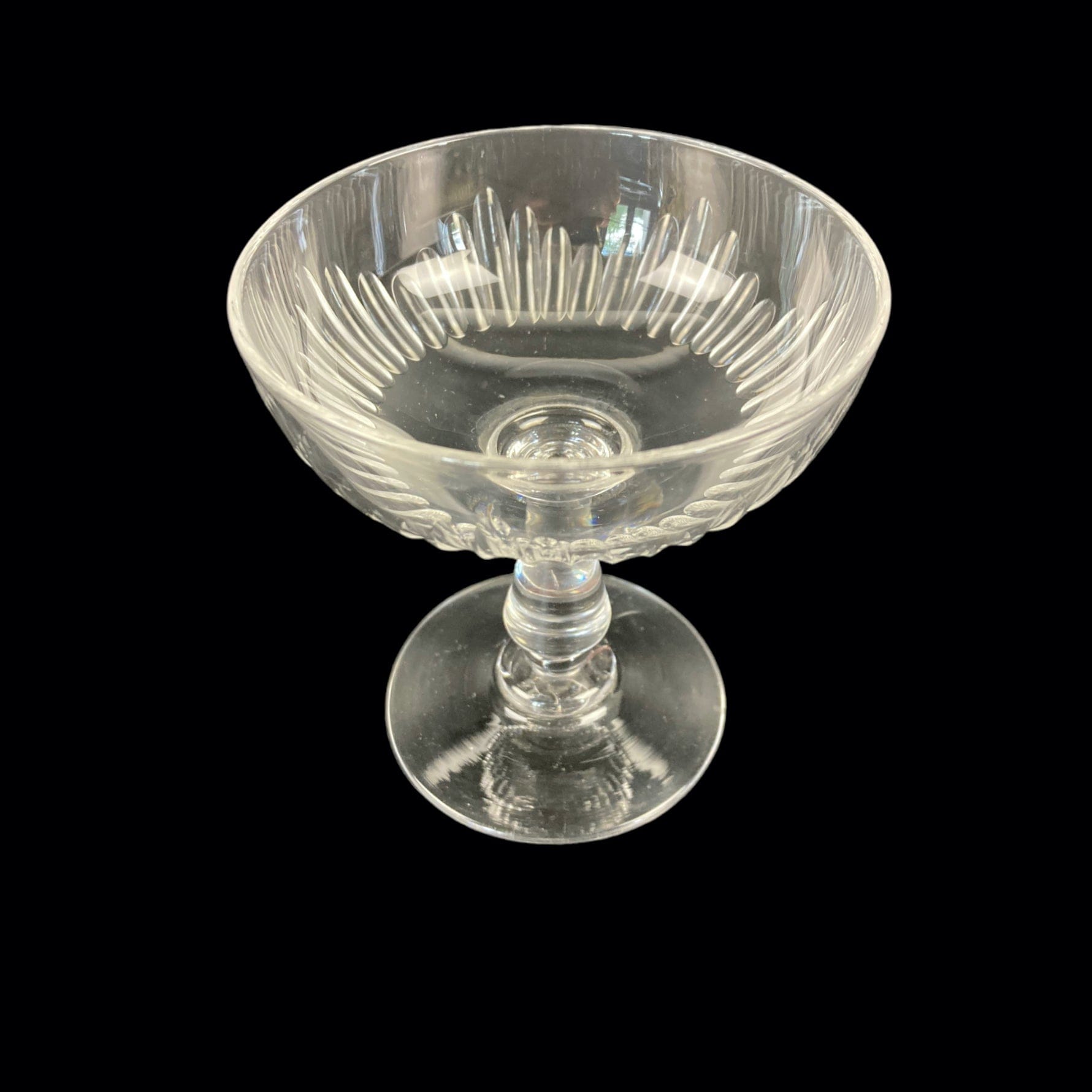 coupe cristal Baccarat jeu d' orgues