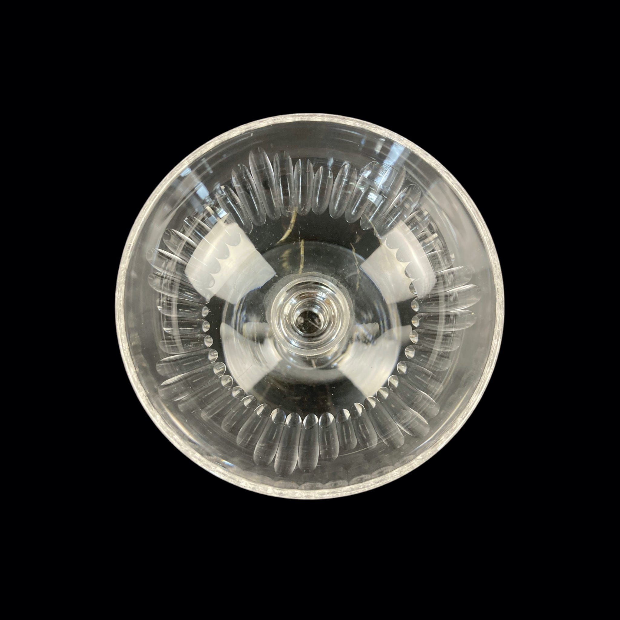 coupe cristal Baccarat jeu d' orgues