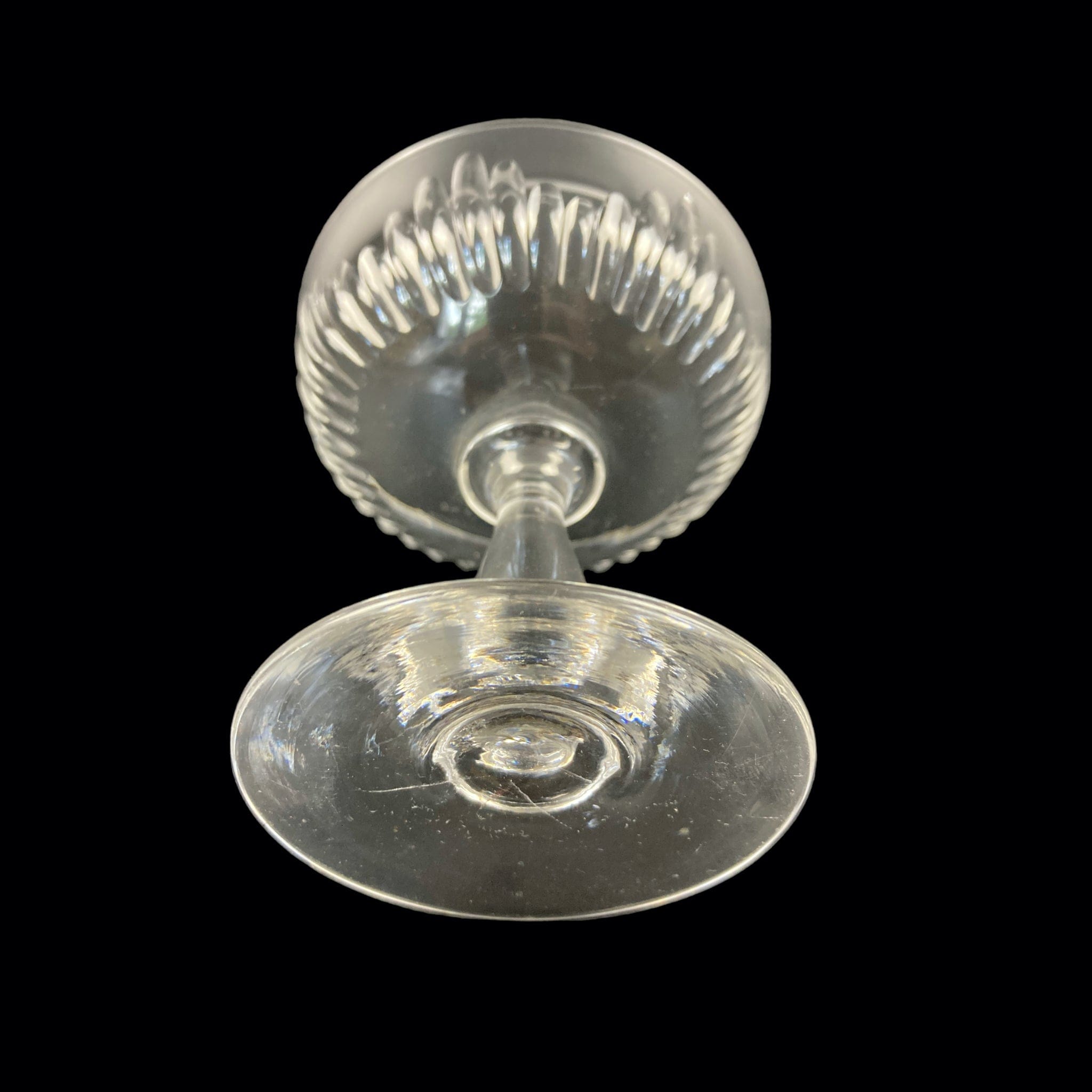 coupe cristal Baccarat jeu d' orgues