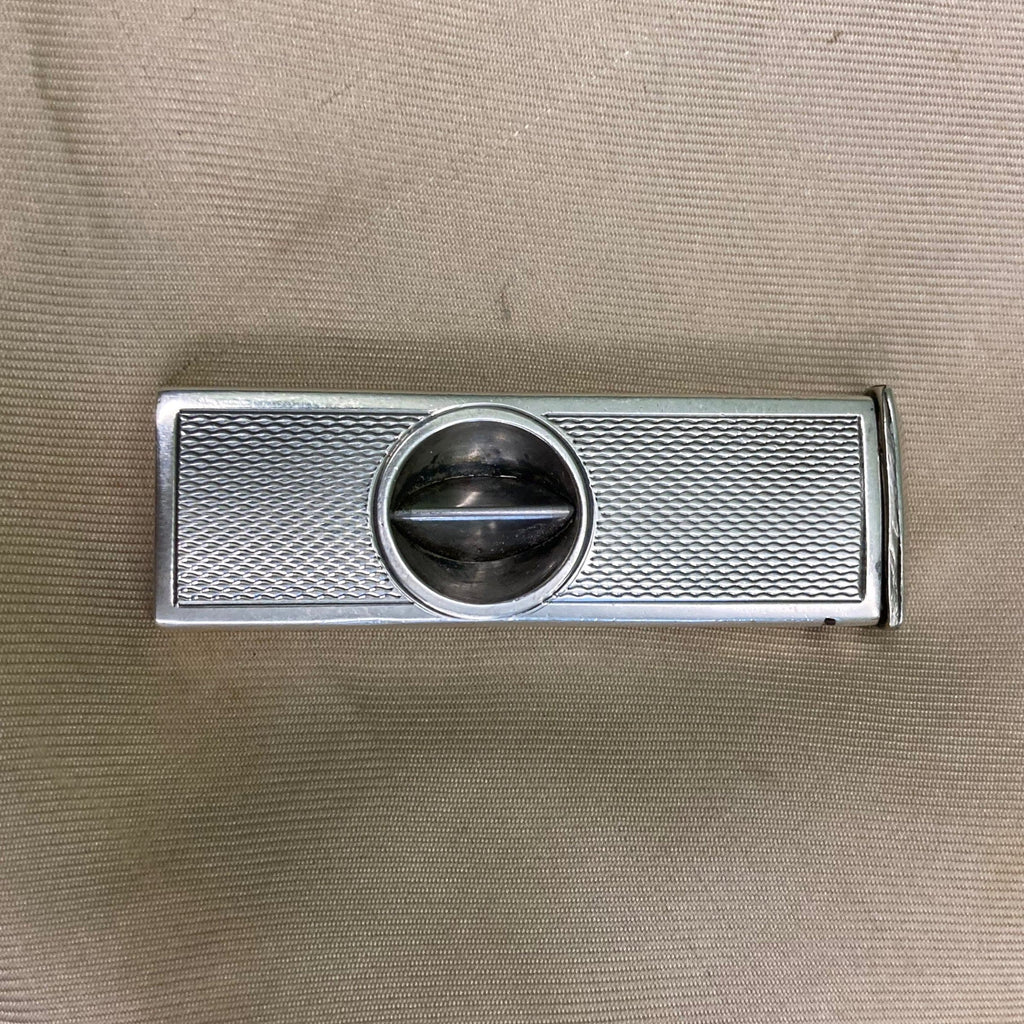 Coupe cigare de poche en argent massif vintage