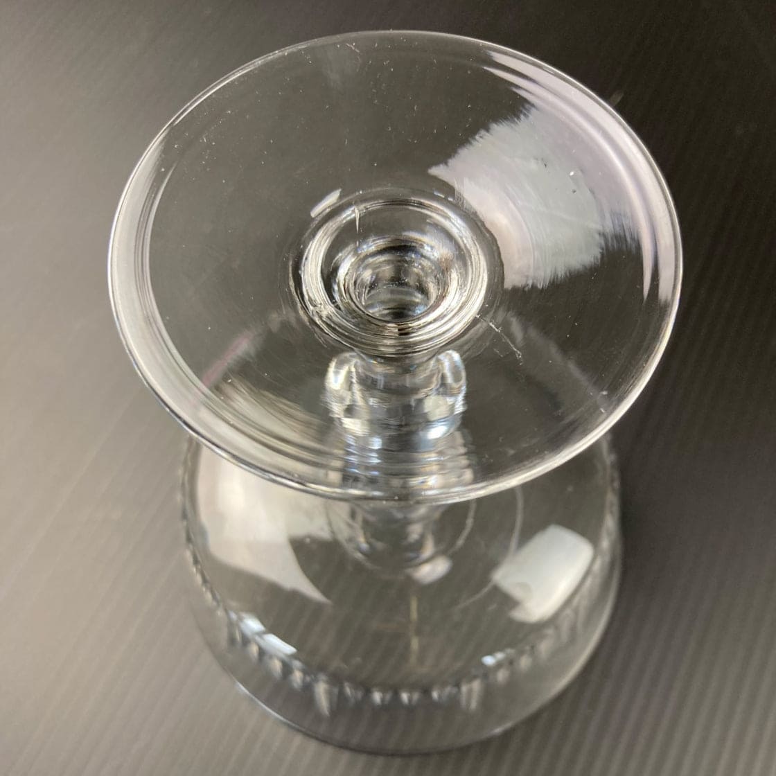 6 coupes à champagne en cristal de Baccarat