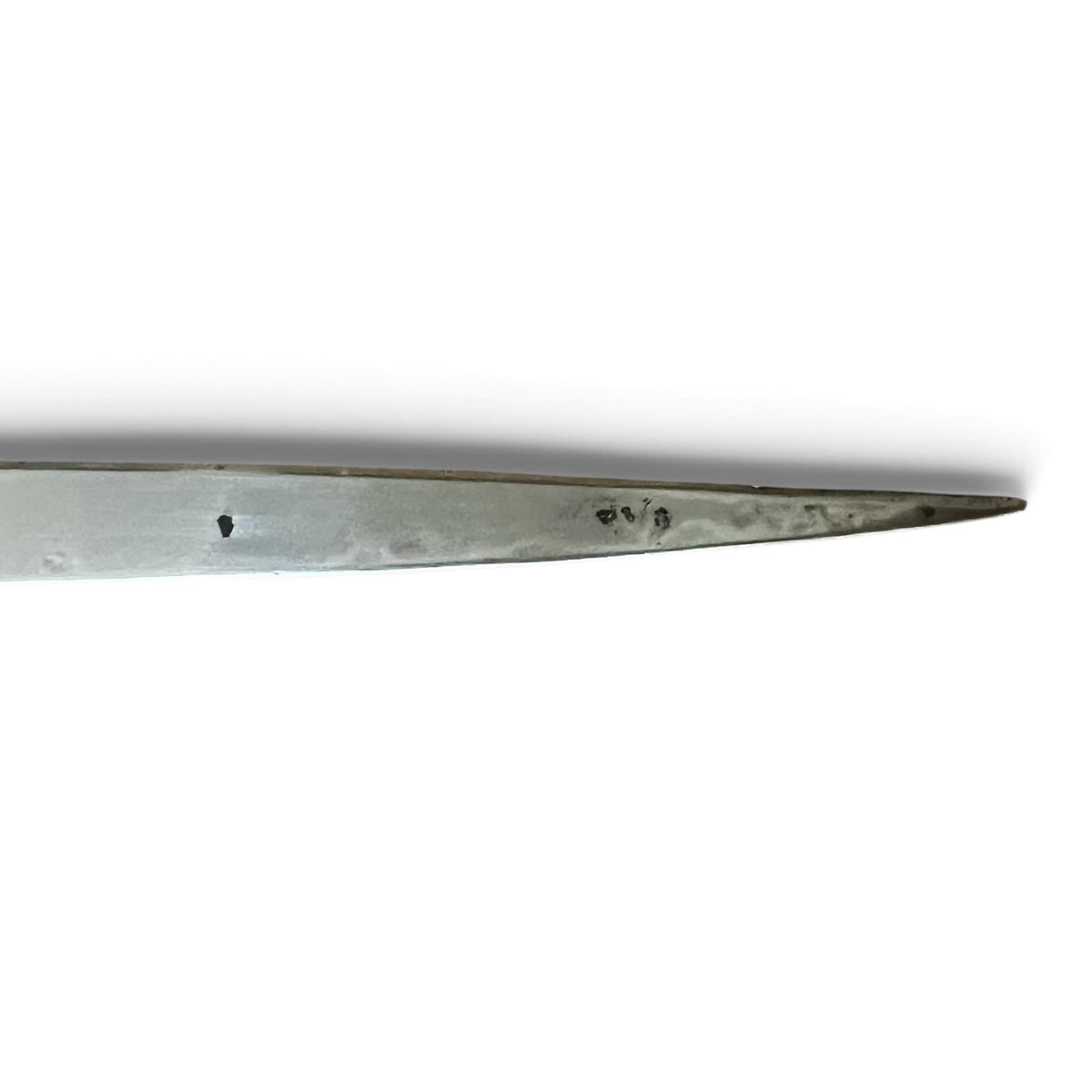 détail de la lame du coupe papier