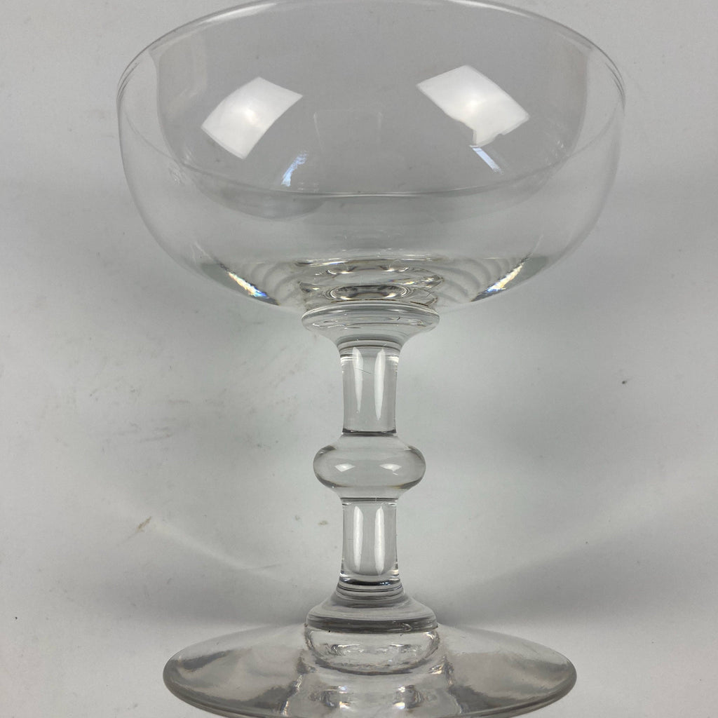 paire de coupes à champagne cristal BACCARAT