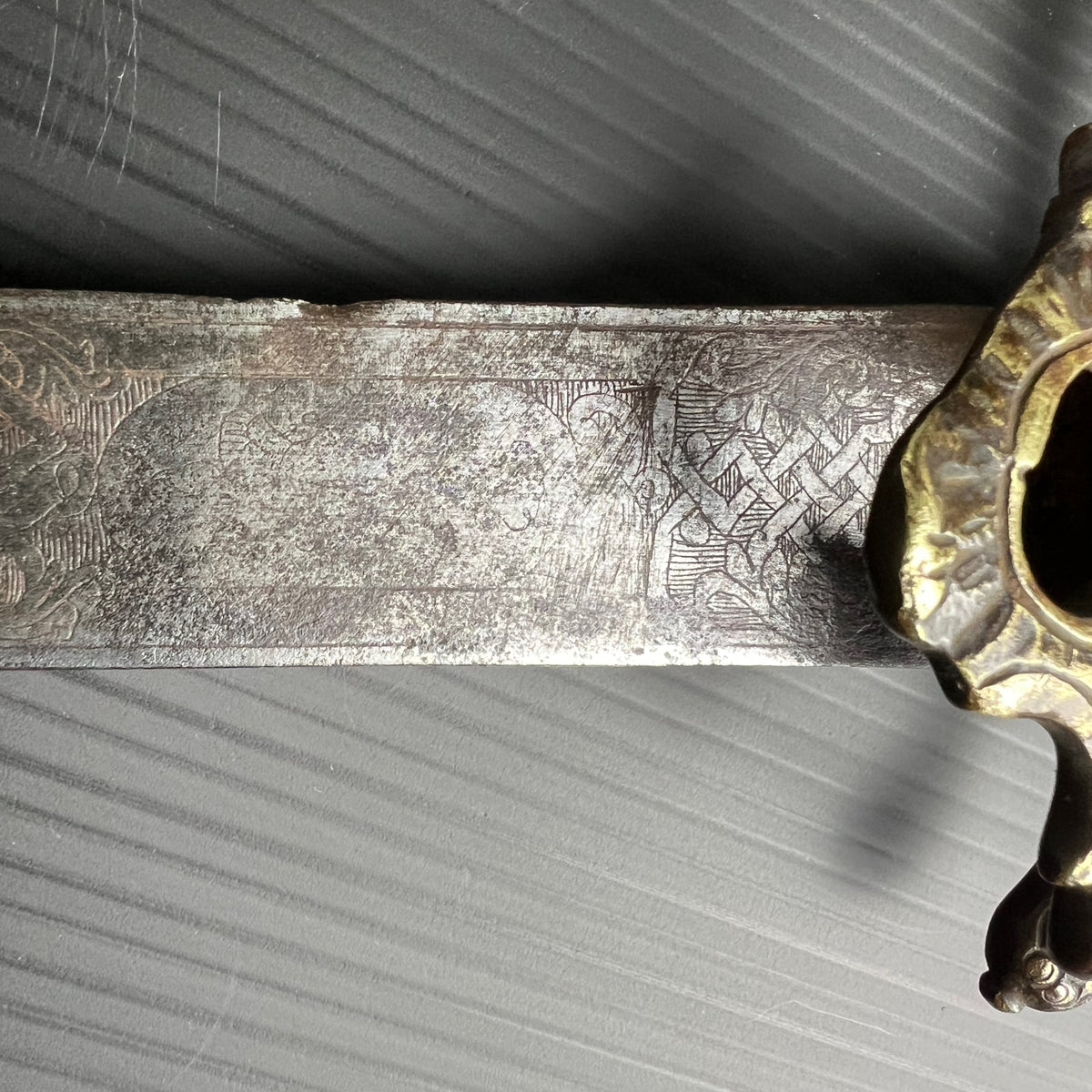 Ancienne Dague de Vénerie XVIIIe Siècle - Couteau de Chasse Ancien