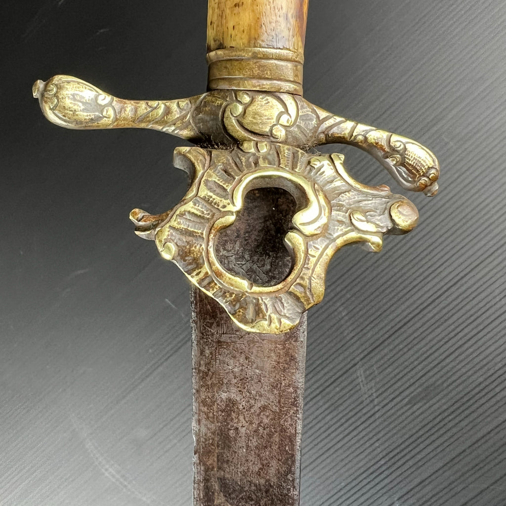 Alter Jagddolch 18. Jahrhundert - Antikes Jagdmesser