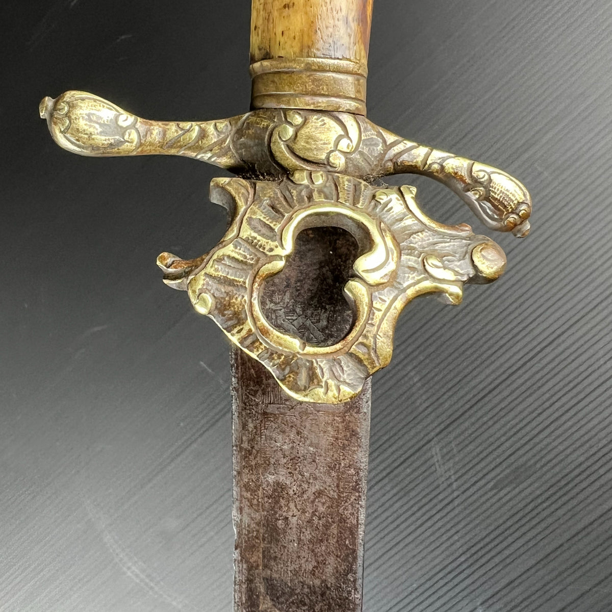 Ancienne Dague de Vénerie XVIIIe Siècle - Couteau de Chasse Ancien