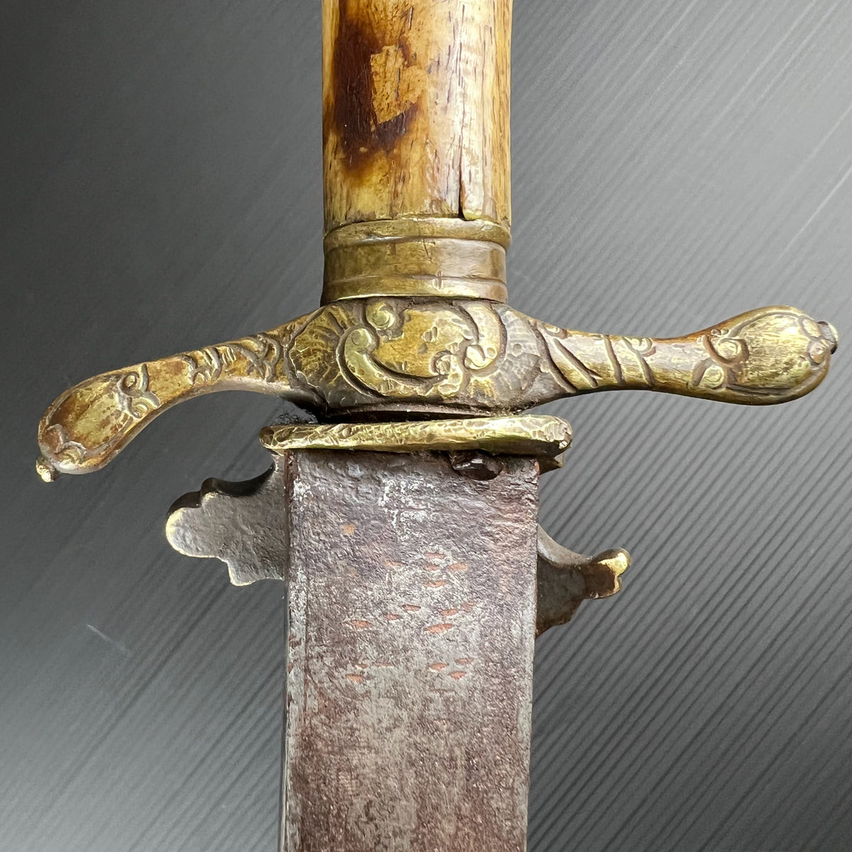 Ancienne Dague de Vénerie XVIIIe Siècle - Couteau de Chasse Ancien
