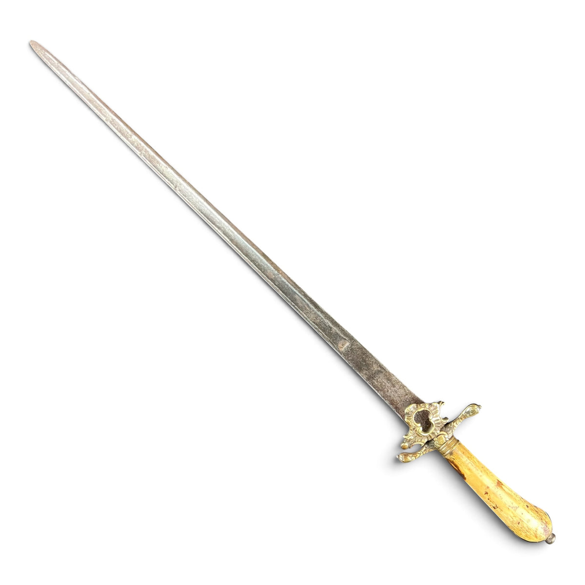 Ancienne Dague de Vénerie XVIIIe Siècle - Couteau de Chasse Ancien