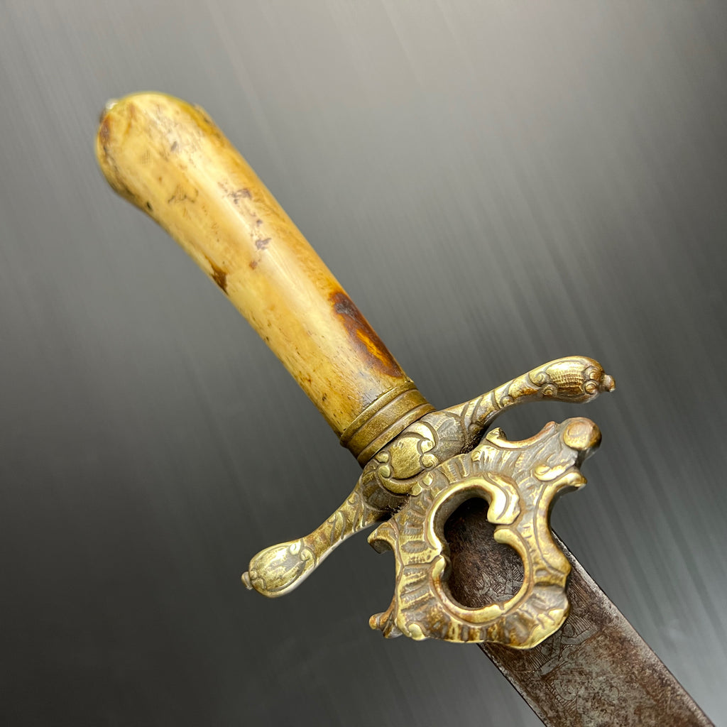 Alter Jagddolch 18. Jahrhundert - Antikes Jagdmesser