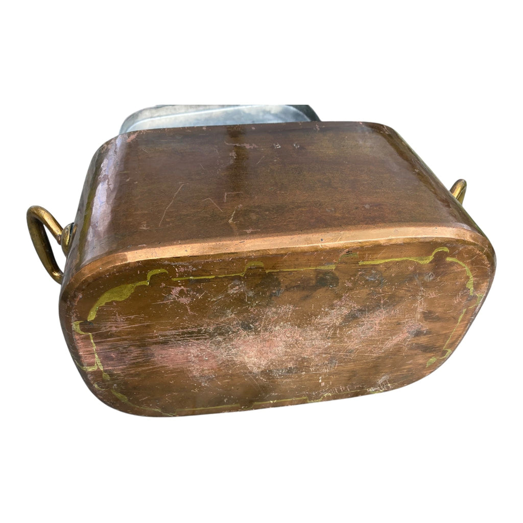 Dehillerin daubière cuivre étamé vers 1920